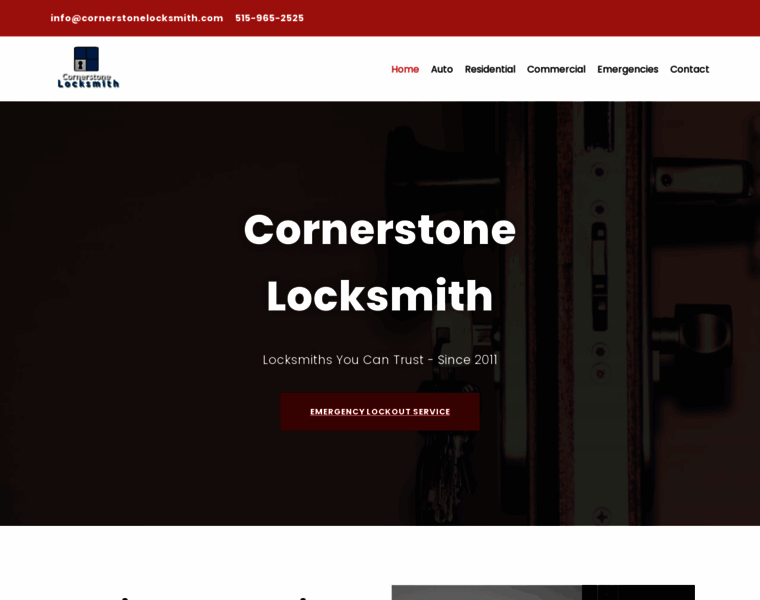 Cornerstonelocksmith.com thumbnail