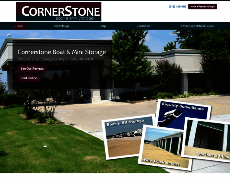 Cornerstoneministorage.com thumbnail