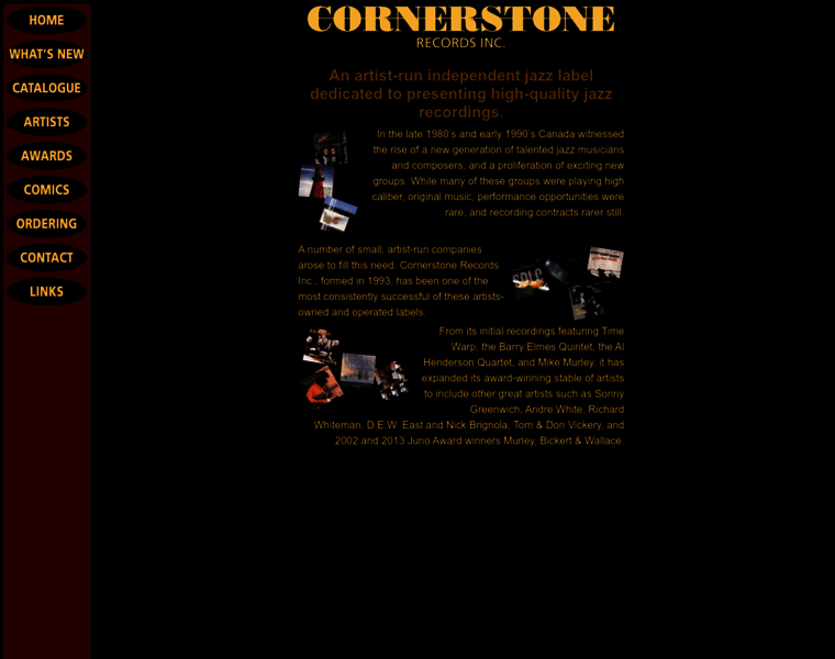 Cornerstonerecordsinc.com thumbnail