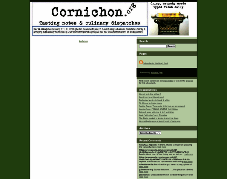 Cornichon.org thumbnail