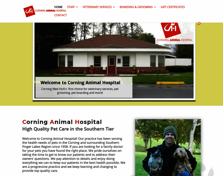 Corninganimalhospital.net thumbnail