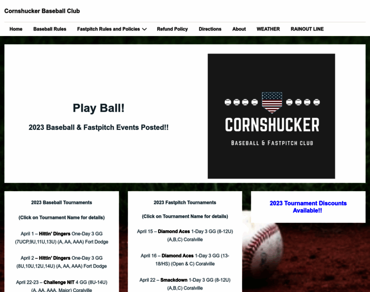 Cornshuckerbaseball.com thumbnail