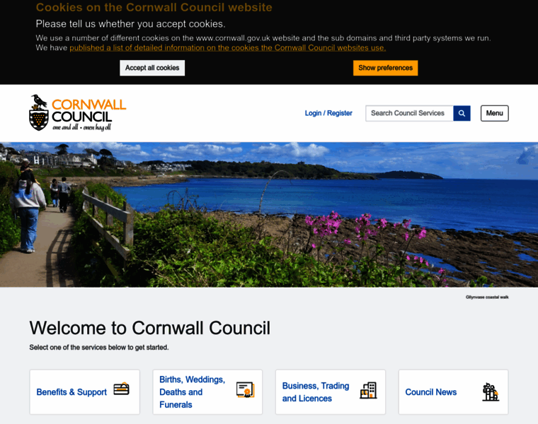 Cornwall.gov.uk thumbnail