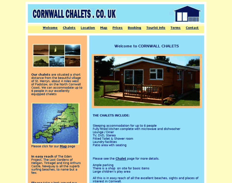 Cornwallchalets.co.uk thumbnail