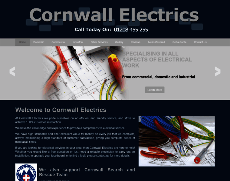 Cornwallelectrics.co.uk thumbnail