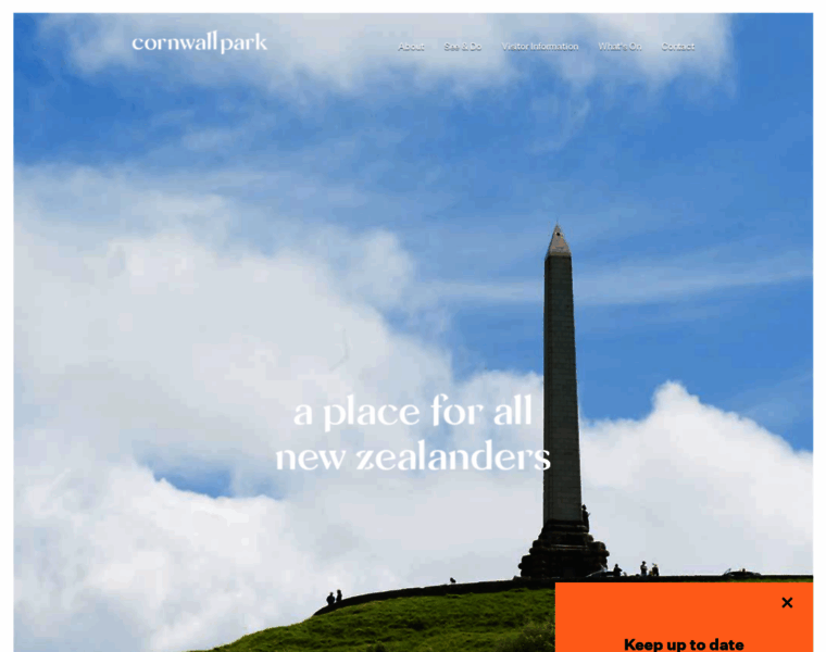 Cornwallpark.co.nz thumbnail