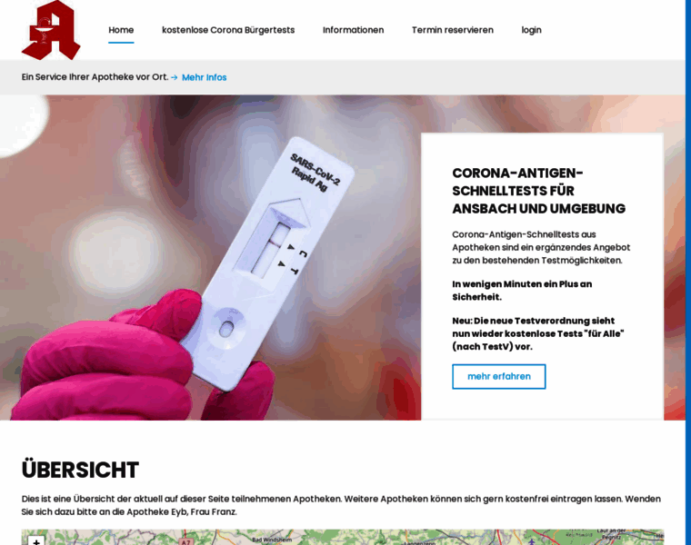 Corona-schnelltest-ansbach.de thumbnail