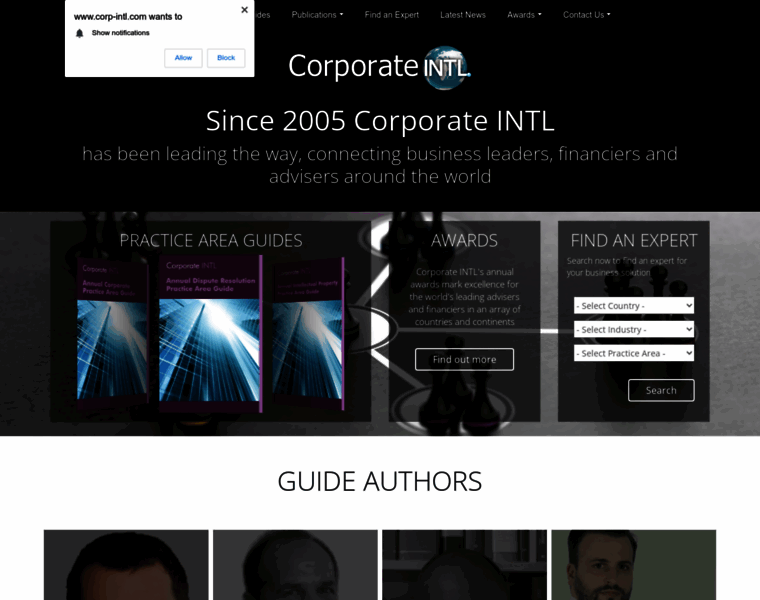 Corp-intl.com thumbnail