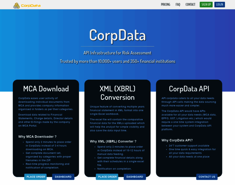 Corpdata.in thumbnail