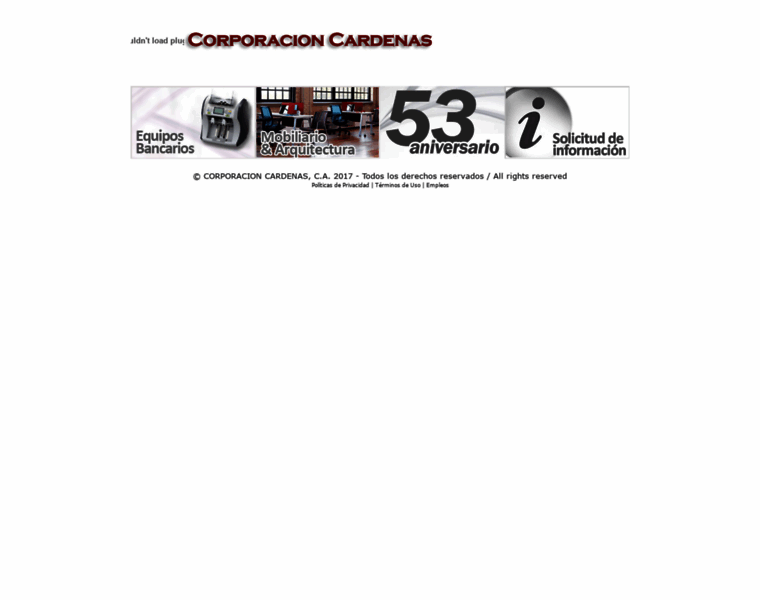 Corporacioncardenas.com thumbnail