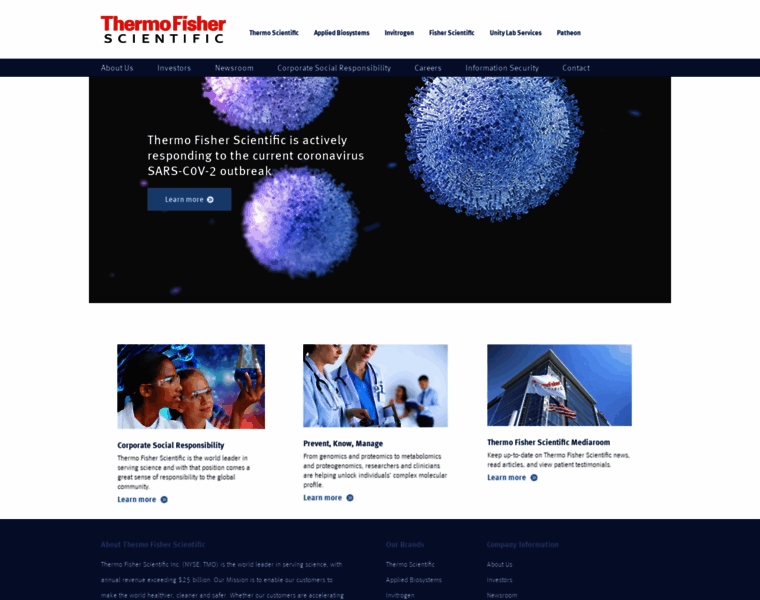 Corporate.thermofisher.com thumbnail