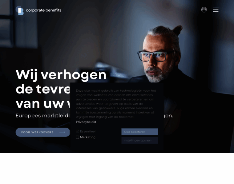 Corporatebenefits.be thumbnail