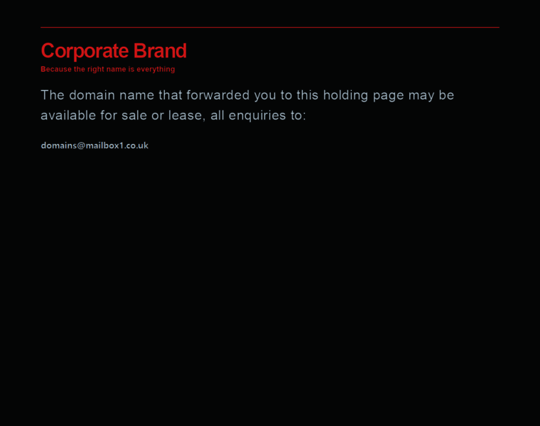 Corporatebrand.co.uk thumbnail