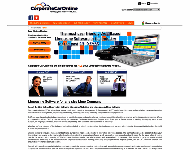 Corporatecaronline.com thumbnail