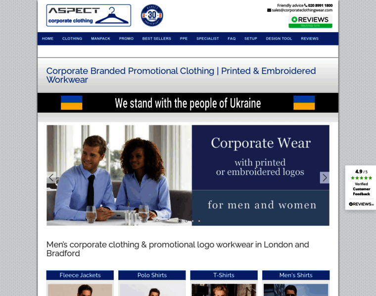 Corporateclothingwear.com thumbnail