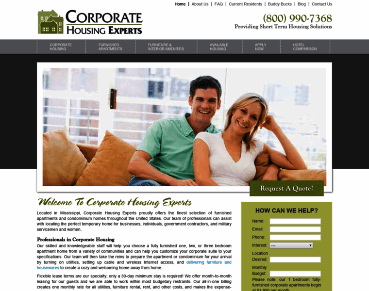 Corporatehousingexperts.com thumbnail