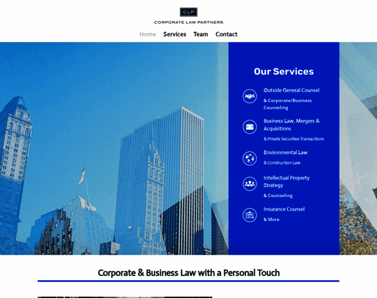 Corporatelawpartners.com thumbnail
