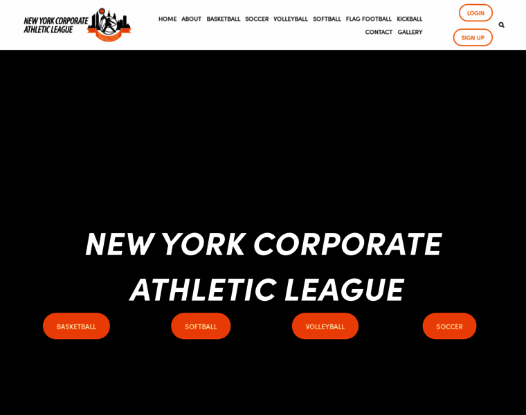 Corporateleague.com thumbnail