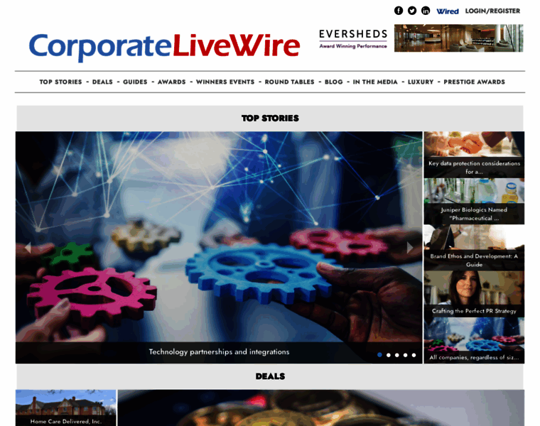 Corporatelivewire.com thumbnail