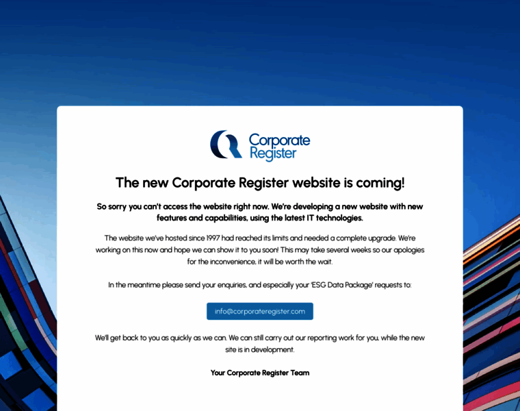 Corporateregister.com thumbnail