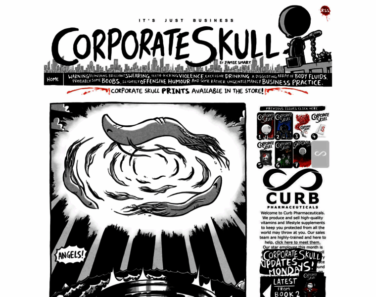Corporateskull.com thumbnail