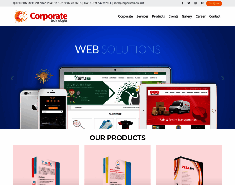 Corporatetechnologies.in thumbnail