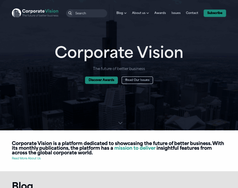 Corporatevision-news.com thumbnail