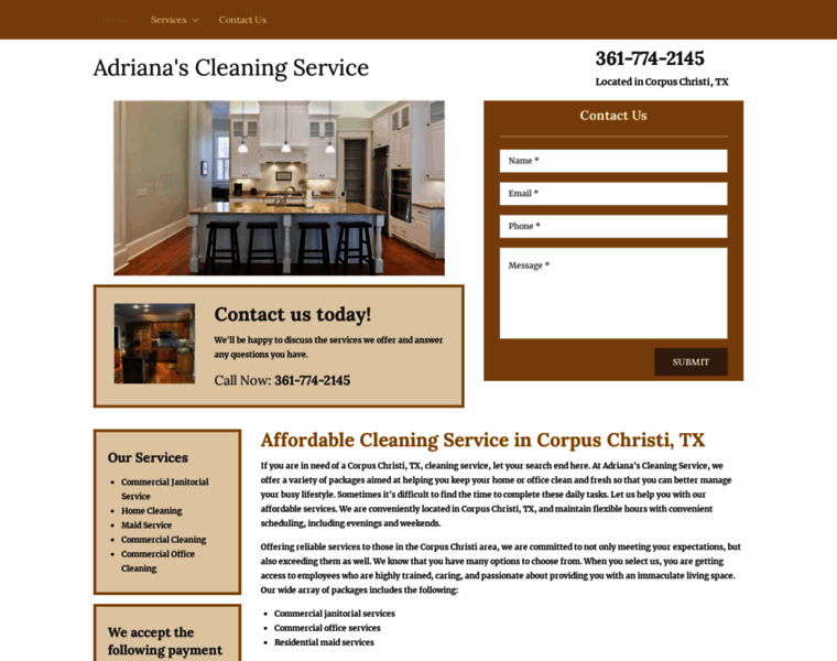Corpuschristicleaningservice.com thumbnail