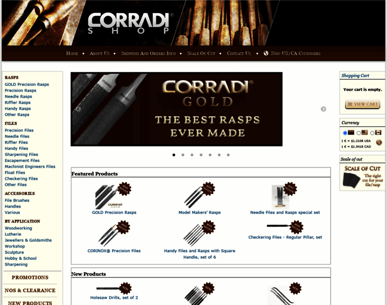 Corradishop.com thumbnail