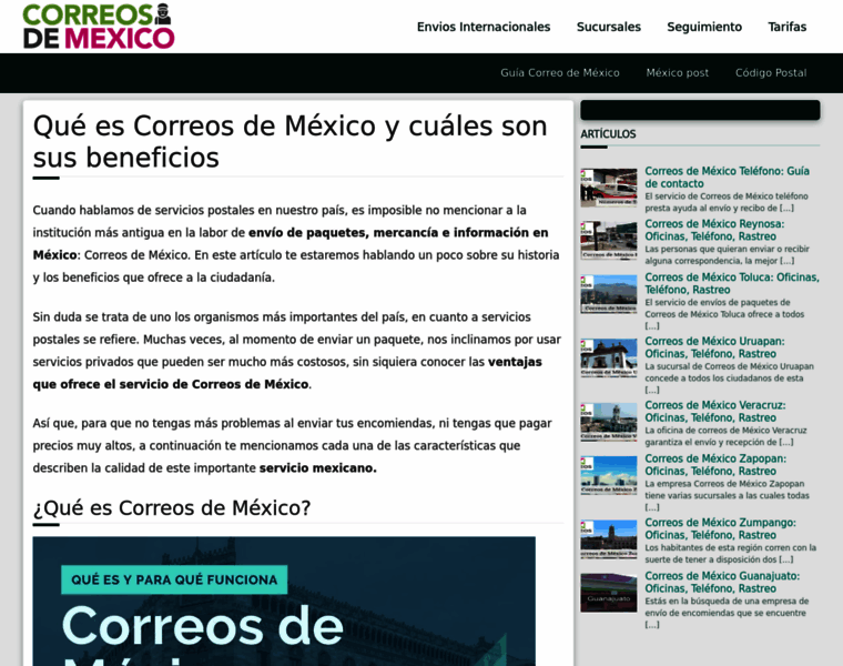 Correos-de-mexico.com.mx thumbnail