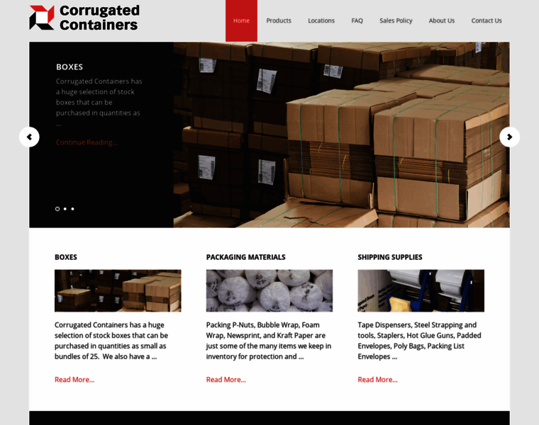 Corrugatedcontainers.com thumbnail