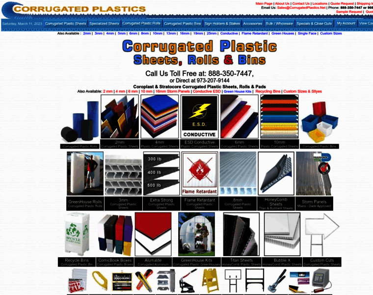 Corrugatedplastics.net thumbnail