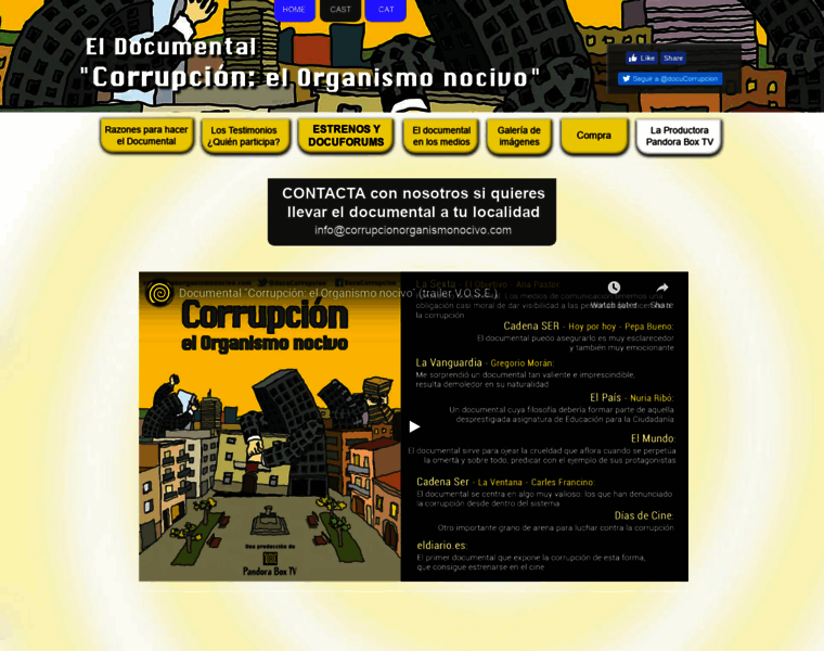 Corrupcionorganismonocivo.com thumbnail