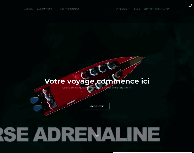 Corseadrenaline.fr thumbnail