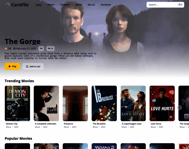 Corsflix.net thumbnail