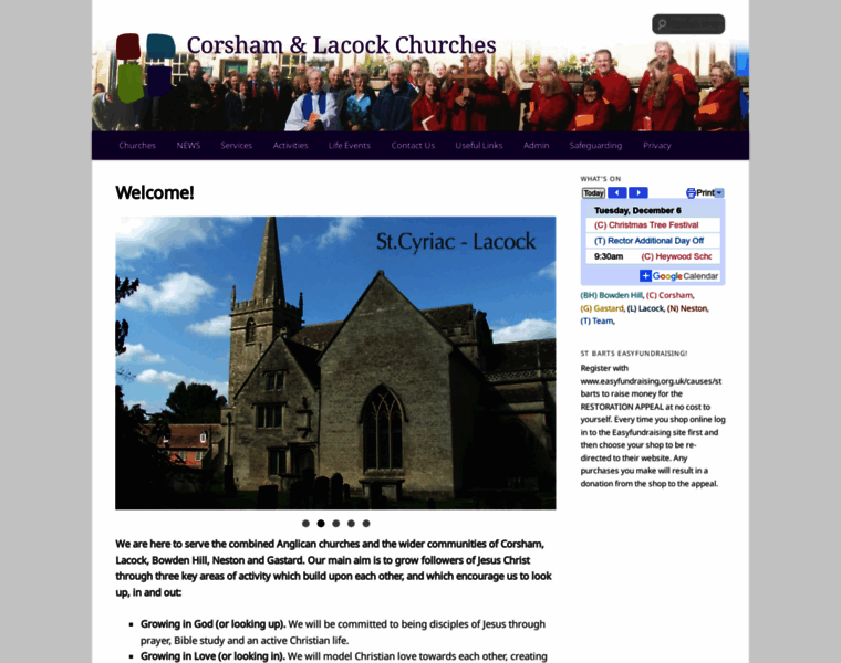 Corshamandlacockchurches.org.uk thumbnail