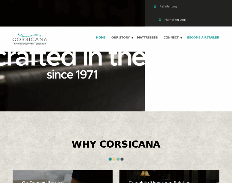 Corsicanamattress.com thumbnail