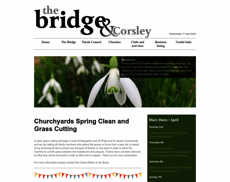 Corsleyandthebridge.co.uk thumbnail