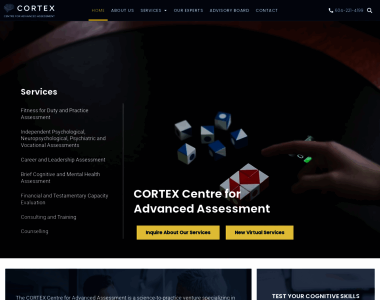 Cortexcentre.com thumbnail