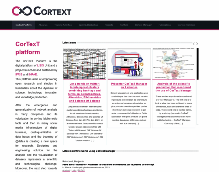 Cortext.net thumbnail