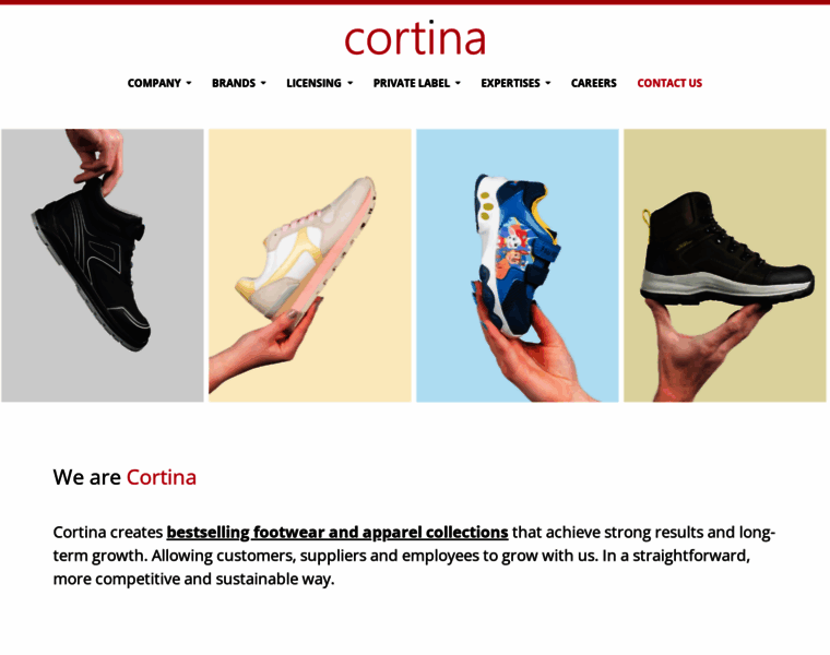 Cortina-group.com thumbnail