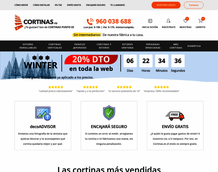 Cortinas.es thumbnail