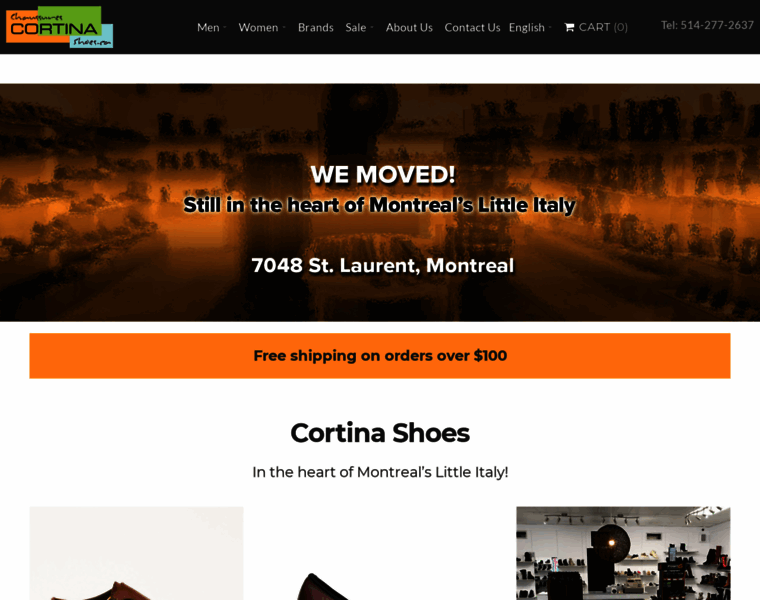 Cortinashoes.ca thumbnail