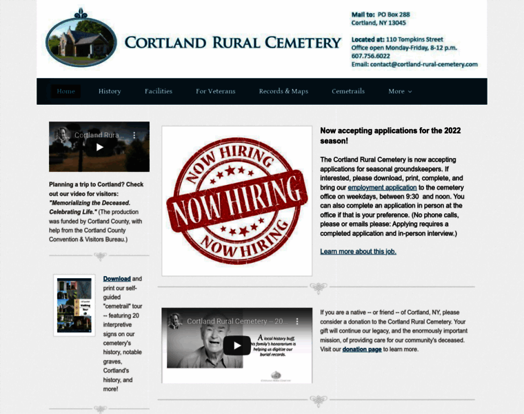 Cortland-rural-cemetery.com thumbnail
