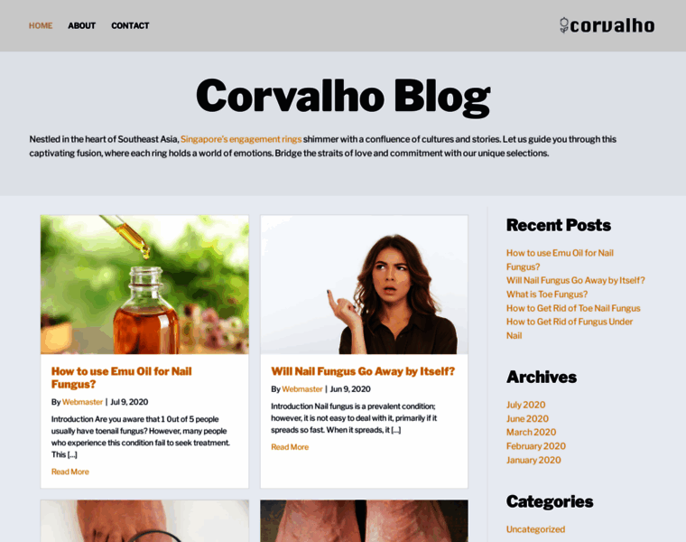 Corvalho.com thumbnail