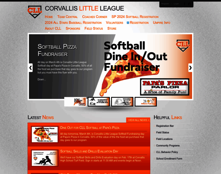 Corvallislittleleague.com thumbnail