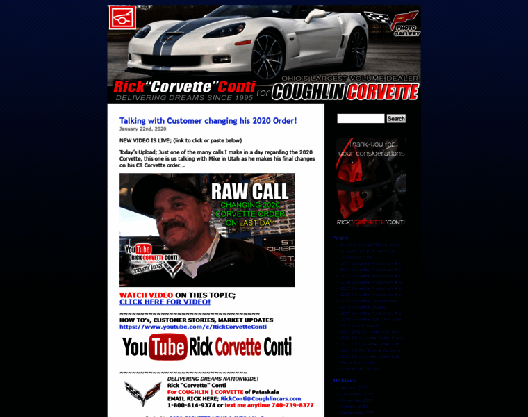 Corvetteconti.com thumbnail