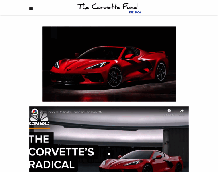 Corvettefund.com thumbnail