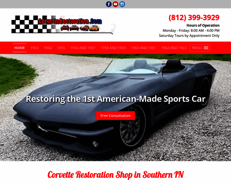 Corvetterestoration.com thumbnail