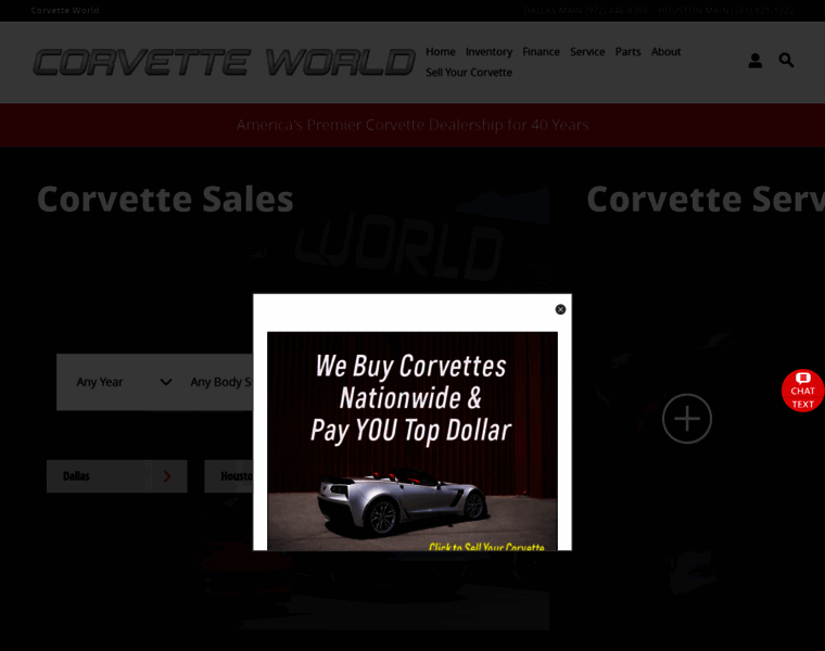 Corvetteworlddallas.com thumbnail Corvetteworlddallas.com thumbnail